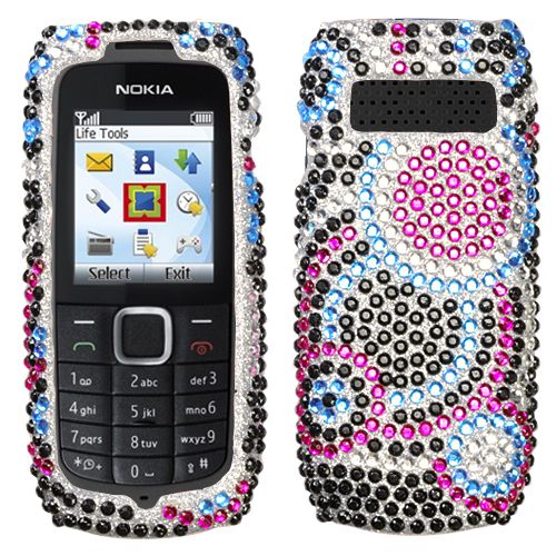   new Bubble Diamante Protector Cover for NOKIA 1616   NK1616HPCDM015NP