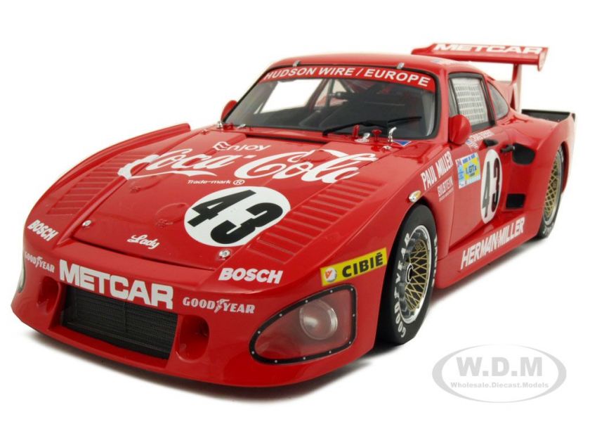 PORSCHE 935 K3 1981 #43 BOB AKIN COCA COLA 1/18  