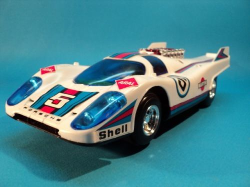 PORSCHE 917 RACING CAR TOUCH CONTROL BTT/OP BOXED 1970s  