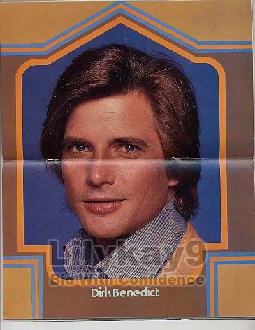 DIRK BENEDICT Battlestar Galactica MAREN JENSEN Teen SUPERMAG Super 