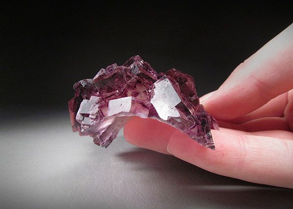 Fluorite Cubes, Okorusu Mine, Namibia  