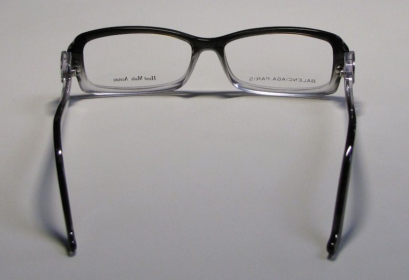 NEW BALENCIAGA 0058 53 14 140 VISION BLACK/CLEAR EYEGLASSES/GLASSES 