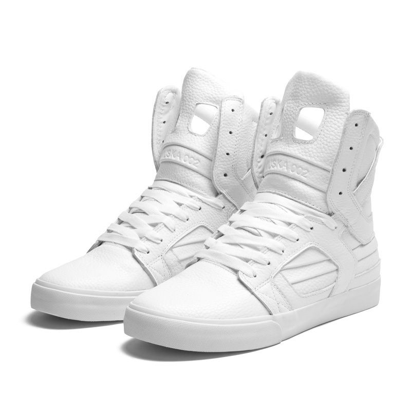 NEW AUTHENTIC SUPRA SKYTOP II WHITE ACTION CHAD MUSKA SIG MENS 01031