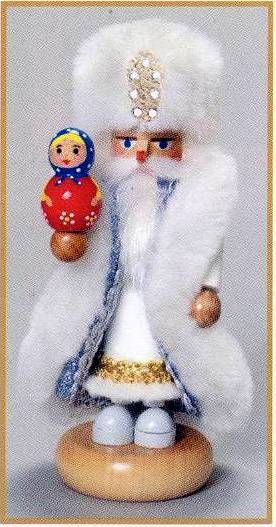 2006 STEINBACH MINI NUTCRACKER RUSSIAN SANTA  