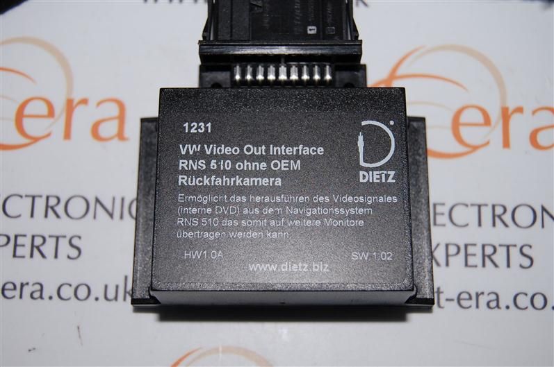 1231 VW RNS 510 Video Out interface 0630  