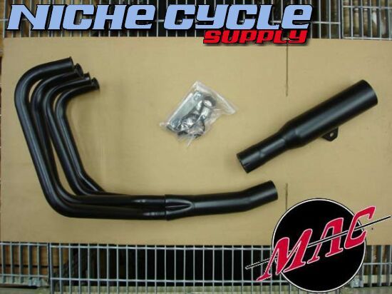 Honda CB650 Black MAC 4 1 Exhaust System MAC 79 82  