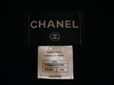 Gorgeous Chanel 09A, Fall Winter 2009 Collection Classic Black Tweed 