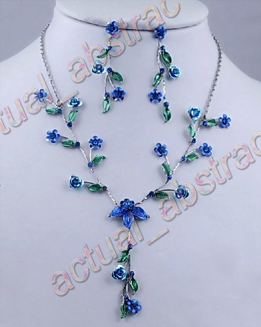 Acrylic&alloy costume necklace earring 12sets wholesale  