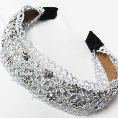 Hair Accessorry headband,Lace Bling Bling Rhinestons,1.2Hair Band 