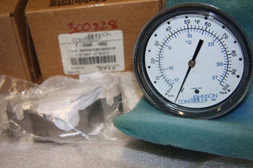   CONTROLS 3 1/2 Pneumatic Temperature Indicator T 5500 1052 gauge