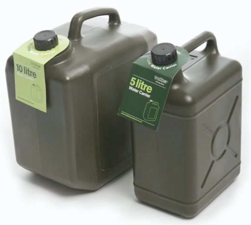 TRAKKER 5L/10L LITRE CARP FISHING WATER CARRIER BOTTLE  