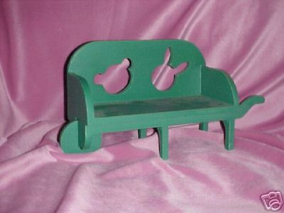 Muffy Garden Bench Wheelbarrow #5196 Salad Ballad 11x6  