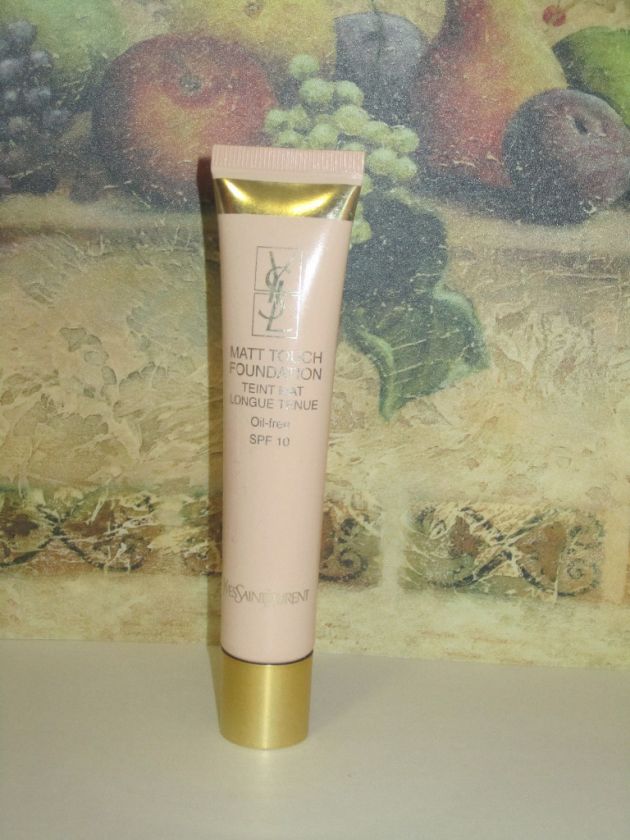 YVES SAINT LAURENT MATTE TOUCH FOUNDATION # 1 UNBXD  