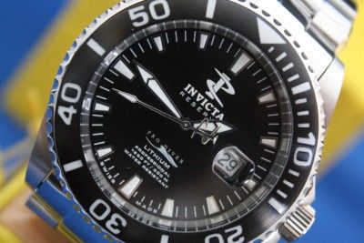 Mens Invicta 1542 Reserve Grand Diver Superluminova Lithium Swiss 