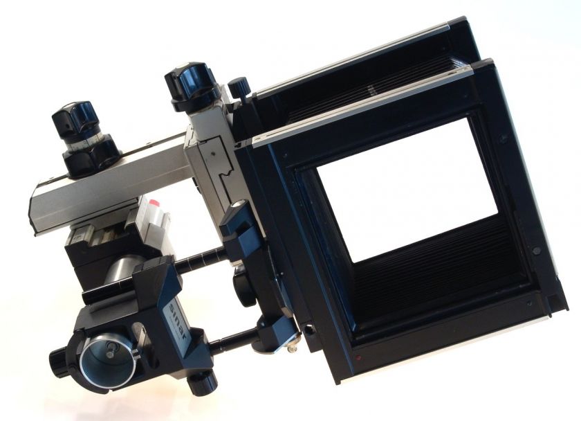 SINAR CHROME F LARGE FORMAT 4x5 CAMERA SYSTEM BELLOWS TRIPOD RAIL 