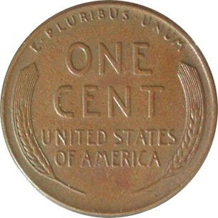 1953 S Wheat cent roll Average Circulated.  