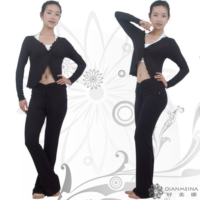 NEW Fashion Sports/Gym/Yoga/Workout wear top+pants 3PCS T1036  