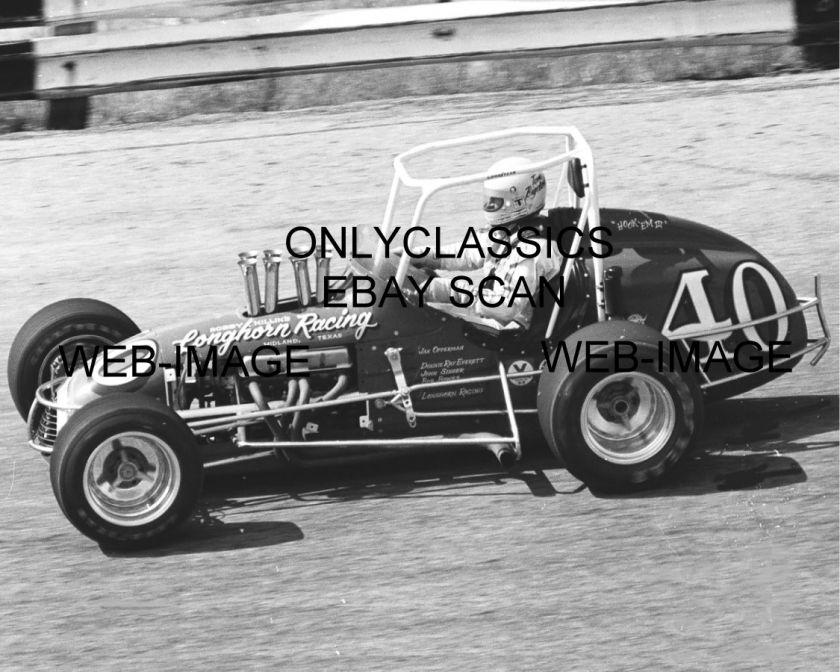 JAN OPPERMAN SPRINT CAR PHOTO SALEM IN BIGELOW INDY 500  