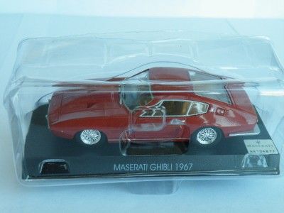 MASERATI GHIBLI CAR 1967 1/43RD SCALE CLASSIC SPORTS MODEL  