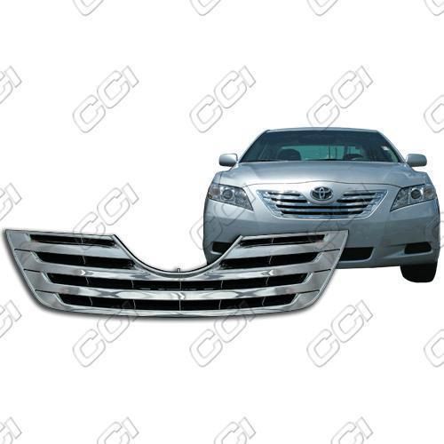 2007 08 2009 TOYOTA CAMRY CHROME GRILLE INSERT OVERLAY  