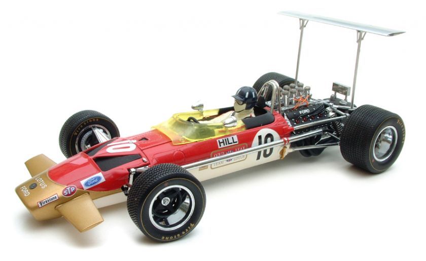 Exoto 1/18 Lotus Type 49B #10 1968 U.S. Graham Hill GPC97007