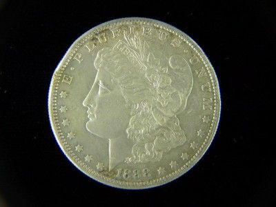 1888 S $1 Morgan Dollar XF (Rim Bimp) /B 107  
