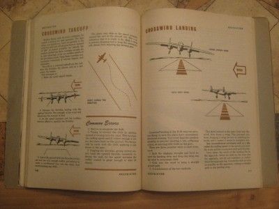 ORIG NOVEMBER 1944 B 25 MITCHELL BOMBER PILOT TRAINING FLIGHT MANUAL 