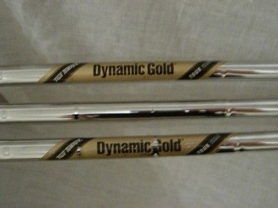 RARE Miura CB 202 Irons 3 pw DYNAMIC GOLD TOUR ISSUE  