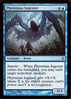 Magic   1x New Phyrexia Phyrexian Ingester NM Mint, English  