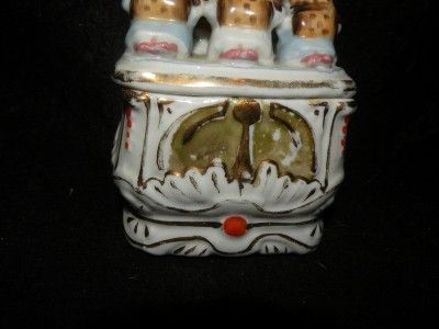   CONTA BOEHME KATE GREENAWAY #3618 FAIRING TRINKET BOX STAFFORDSHIRE