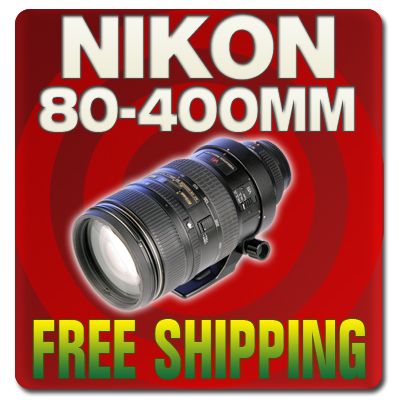 Nikon NIKKOR 80 400mm f/4.5 5.6D AF VR Zoom ED Lens 4960759021656 