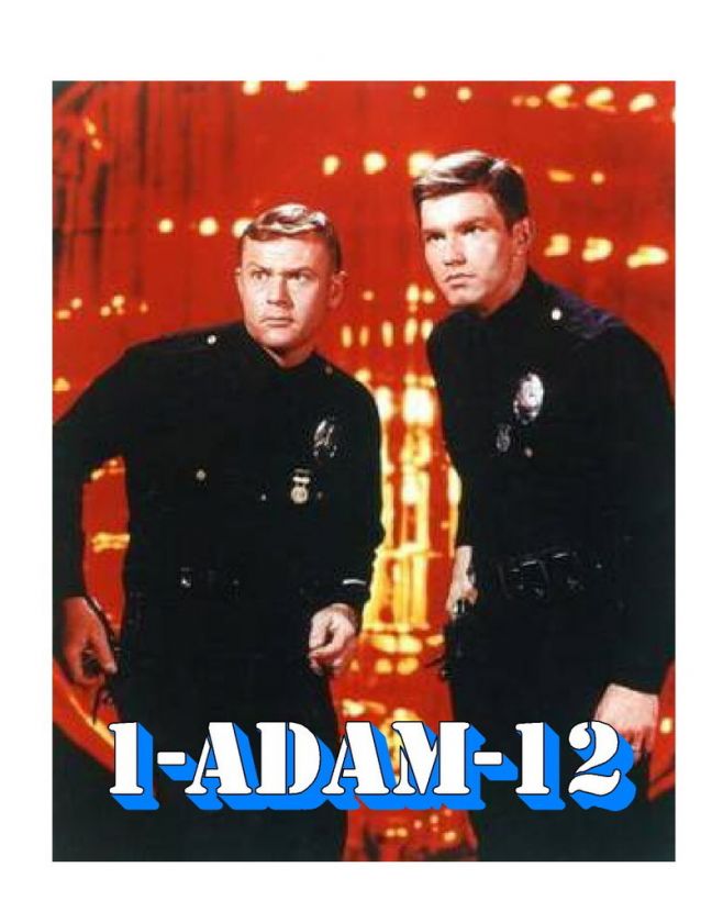 ADAM 12 Retro TV show t shirt  