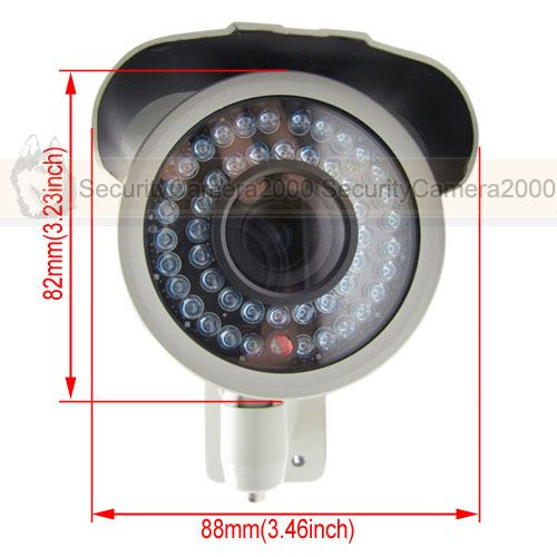 40m IR Night Vision All Weather 420TVL Waterproof Camera