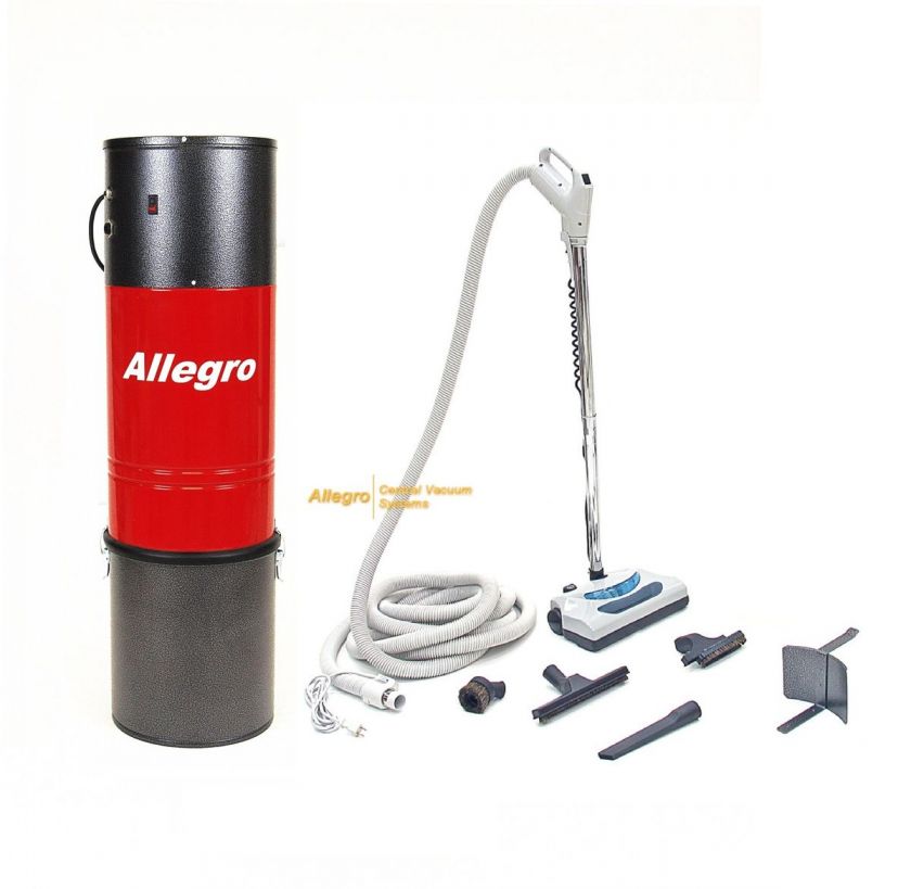 Allegro Central Vacuum MU4401 Powerful Unit+35 KIT NEW  