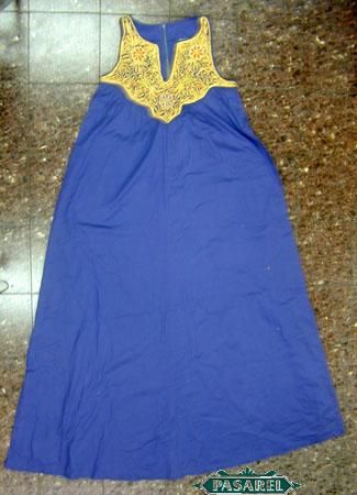 Vintage Maskit Bedouin Dress Size Medium Israel Judaica  