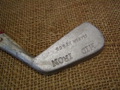   Childs Golf Club  Antique Iron Clover Putter Driver 6647  