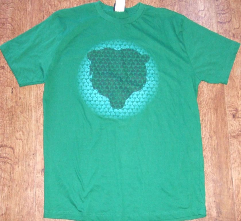 NFL Chicago Bears St Patricks Day Logo T Shirt sz L  