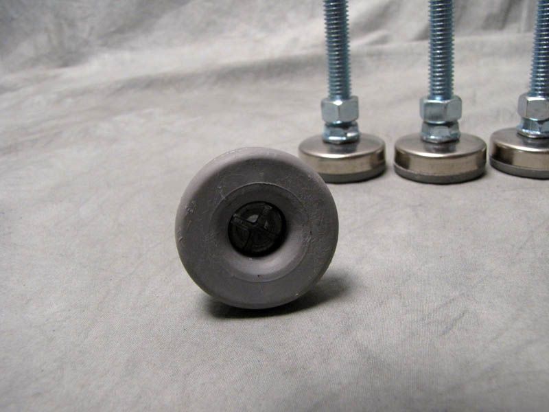 Lot of 4 Whirlpool Adjustable Washer Legs 2 3/4 NEW  