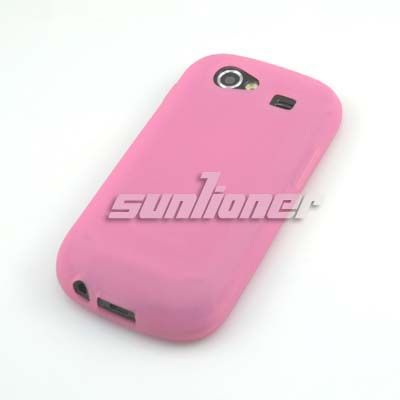 Samsung Nexus S i9020 Silicone Case Cover + Screen Protector . RED 