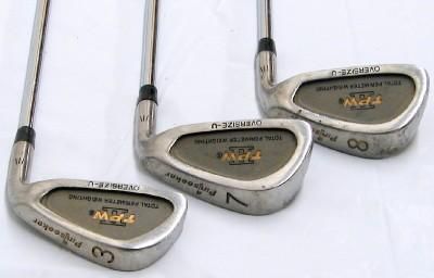 Total Perimeter Weighting TPW II Pin Seeker Irons 3,7,8  