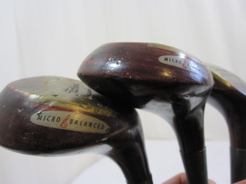 Vintage Titleist Acushnet woods 3,4,5 RH  