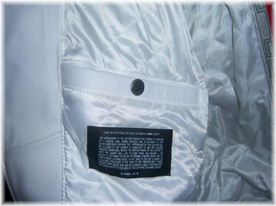 AVIREX USA SHORINJI KEMPO Jacket Mens Sz 5XL RARE White Leather 