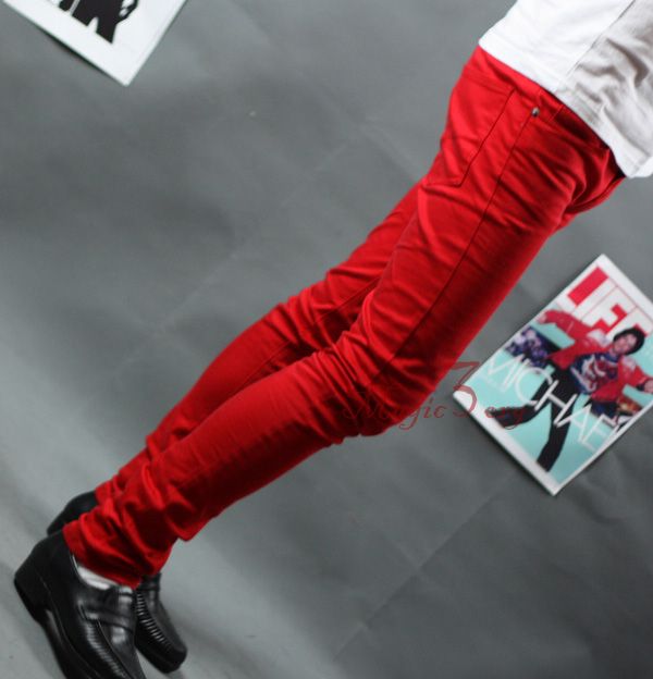 Michael Jackson Thriller RED Pants, MJ Costume replica MJTPR  