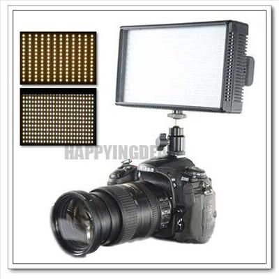 312 Led Video Studio Lighting color adjustable Camera Light for DSLR 