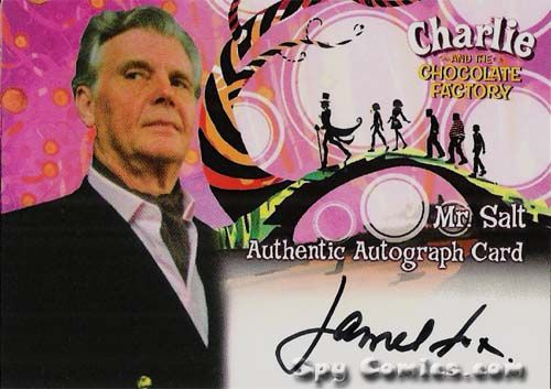 CHARLIE CHOCOLATE JAMES FOX AUTOGRAPH WALKING DEAD  