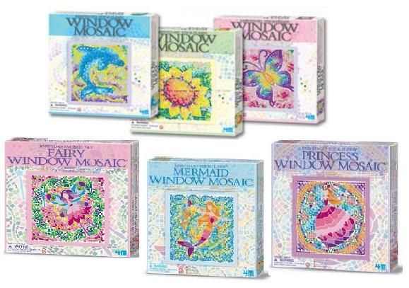 Styles  Dolphin Butterfly Fairy Window Mosaic Kit  