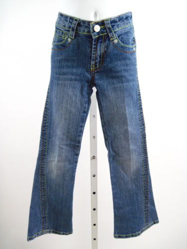 TRACTOR JEANS Girls Light Wash Denim Jeans Pants Sz 6X  