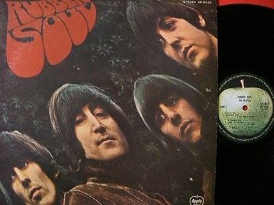 BEATLES RUBBER SOUL JAPAN UNION JACK ISSUE MINT LP NR  