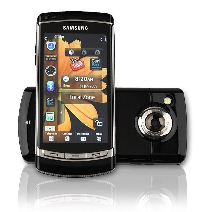 New Samsung GT i8910 HD 8GB Black (Unlocked) Smartphone Cell Phone 