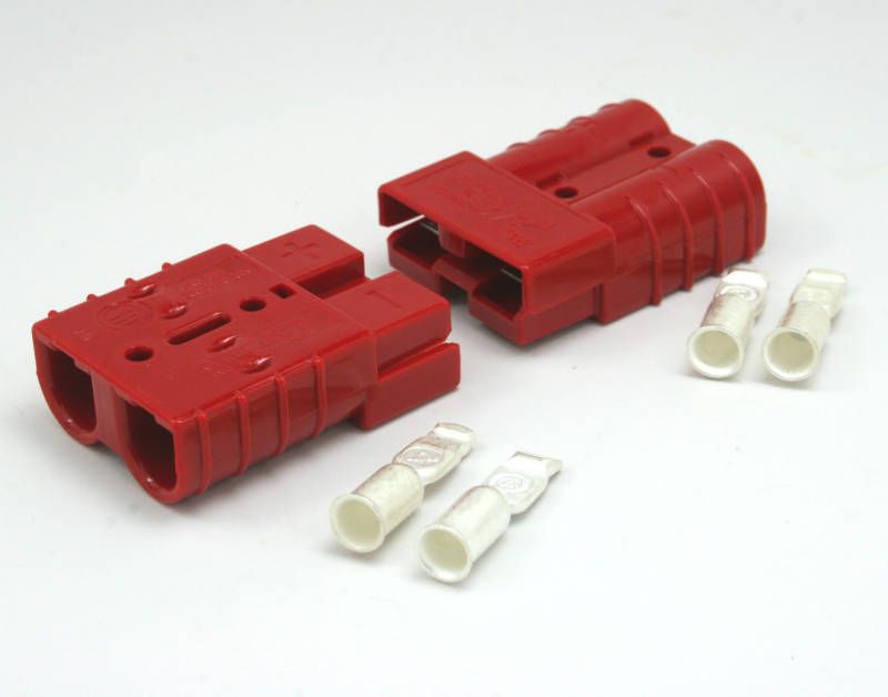 Anderson SB50 Connector Kits Red 8 GA  